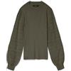 VERO MODA Vmnewlimone LS - Maglione a Collo Alto, Foglia di Vite, XS