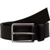 Calvin Klein Uomo Cintura 3.5 cm Essential Belt Cintura in Pelle, Nero (Black), 90 cm
