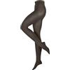ESPRIT Plain W Ti cotone lana spessi tinta unita 1 pezzo, Collant Donna, Marrone Chocolate 5004, 38-40