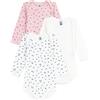Petit Bateau Set di 3 biancheria intima da giorno, unisex, per bambini, confezione da 3, variante 1_17, 18 mesi