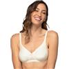 Playtex Reggiseno Senza Stecche Satin Micro Support Donna x1, Multicolore, 34/3D
