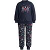 CALIDA Family & Friends Set di Pigiama, Blu Zaffiro, 104-110 Bambini e Ragazzi