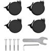 Stokke Set Ruote per Lettino Sleepi - Black