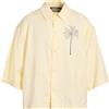 JACQUEMUS - Camicia regular fit - Giallo pastello