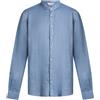 GRAN SASSO - Camicia in lino - Blu chiaro