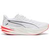 Puma Deviate Pure Nitro White/Ultra Red da Donna