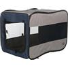 Trixie 39692 Mobile Kennel Twister, S: 45 × 45 × 64 cm, blu scuro/azzurro