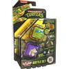 Battle Cubes Ninja Turtles Battle Cube - Leonardo Vs Shreder, set da 2 pezzi - Set da combattimento