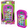 Barney Barney's World Giocattolo per Bambini - Telefono Hey Musica, luci e Frasi per Bambini 2+, Versione multilingue: Inglese, Italiano, Francese, Tedesco e Olandese, JGT55