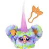 Furby Furblets, Swee-Dee Primavera, Peluche Giocattolo in Miniatura per Bambini e Bambine dai 6 Anni in Su, Oltre 45 Suoni e Melodie, Con 2 Clip Portachiavi, Multicolore