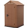 Keter Casetta da giardino Keter in resina Darwin sp 16 mm marrone 1,4 m²