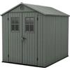 Keter Casetta da giardino Keter in plastica Darwin sp. 16 mm verde 4,5 m²