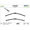 Valeo VF412 Silencio XTRM Spazzole tergicristallo OE VisioRubber™ 650 mm 580 mm