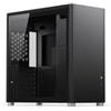 Jonsbo D40, torre media, PC, nero, compatibile con schede madri ATX e micro ATX, realizzata in acciaio, ideale per gaming