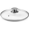 IBILI MENAJE, S.A. Ibili Coperchio per pentola in vetro con pomolo inossidabile da 20 cm Argento Argento Taglia unica