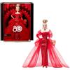 Barbie Signature 80° Anniversario Mattel, bambola bionda da collezione in abito