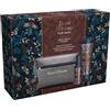 Tesori d'Oriente, Set Regalo Uomo, Include Profumo Aromatico 100 ml, Doccia Shampoo 2 in 1 250 ml e Trousse da Viaggio, Fragranza Legno d'Ebano e Ginseng Simbolo di Forza e Longevità