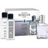 Maison Berger Paris Cofanetto Essentielle Lamp Carrée + Neutre Essentiel 250 Ml + Vent D'Océan 250 Ml