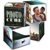 MCS Cubi fotografici in plastica a 6 Lati, Trasparente, Set di 4