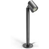Steinel Faretto a LED Spot Way, 6,7 W, 512 lm, Lampada da Giardino, Luce del Sentiero, Orientabile, Luce Bianca Calda, IP44, Antracite