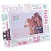 Widdop and Co Widdop & Co. Cornice portafoto in vetro 3D Words 6 x 4 - Friends CF10064FRD
