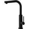 NEWFORM - KONBU miscelatore a L per lavello [nero opaco] - 72522.01.093