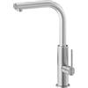NEWFORM - KONBU miscelatore a L per lavello [cromo spazzolato] - 72522.31.028