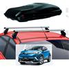 MENABO BOX PORTATUTTO G3 REEF 580+BARRE PORTATUTTO ALLUMINIO TOYOTA CHR C-HR ANNO 2016