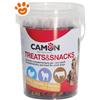 Camon Dog Snack Box Cuoricini con Pollo, Agnello e Manzo - Confezione da 500 Gr - CONFEZIONE RISPARMIO