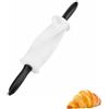 HERCHR Mattarello per Croissant con comodo Manico, Taglia Pane A Forma Uniforme Tagliapasta, Facile da usare, Fette di forma uniforme, 36.4×6.5cm
