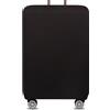 YianBestja Monocromatico Elastico Custodia Protettiva Valigia Copertura Bagagli di Viaggio Valigia Custodia Protettiva Adatta 18-32 Pollici Bagagli, Nero, XL
