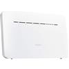 Huawei 4G Router 3 Pro, SIM LTE Router, Cat 7, DL 300 Mbit/s/UL 100 Mbit/s, 5 GHz WLAN 864 Mbit/s, 4 porte GE, collegamento simultaneo di 64 dispositivi, gestione intelligente visualizzata