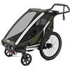 Thule Outdoor Carrello Bici Chariot Lite Single Vintage Green 10203023 THULE