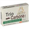 POOL PHARMA SRL Trio Carbone Plus Integratore Contro Gas Intestinali 40 Compresse