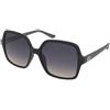Guess GU7921-H 01B | Occhiali da Sole Graduati o Non Graduati | Prova Online | Plastica | Quadrati | Nero | Adrialenti