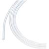 Rebower Tubo Silicone 10ft, 0.4mm ID 1.6mm OD, Trasparente, Tubo Plastica Industriale Silicone Puro Pompa, Sifonaggio, Drenaggio, Irrigazione, Birrificazione, 0.02 x 1/16