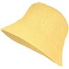 styleBREAKER Cappello da Sole Femminile in Paglia di Carta Pieghevole, Cappello da Pescatore Leggero con Fascia Antiscivolo, Protezione Solare Estiva per Outdoor e Spiaggia, Giallo