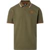NORTH SAILS Polo Uomo in piqué di Cotone Organico con Dettagli a Righe