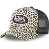 Von Dutch Berretto da uomo e donna, regolabile, berretto da camionista, atletico, vestibilità casual e per tutte le stagioni, leopardo, Taglia Unica