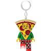 IQ LEGO Iconico Portachiavi Torcia - Altezza 76 mm (KE184) - 2 batterie CR2025 incluse
