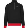 Porsche Motorsport Felpa con cerniera 1/4 | Pile spazzolato, Stemma frontale con logo del team sul petto, Zip a spirale inversa con denti a contrasto sul collo