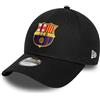 New Era Core 9Forty FC Barcelona Jr cap, Nero, Taglia Unica