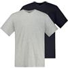 JP 1880 T-Shirt Basic con Scollo a V e Mezze Maniche in Confezione Doppia, Disponibili 711318