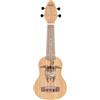 Ortega Guitars Ukulele Sopranino Mancino - Acustico - Keiki K1 Series - Okoume, Natural (K1-MM-L)