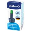 Pelikan 351239 Inchiostro Per Timbri A Tampone Senza Olio Sellar 4K, Adatto Per Tutti I Timbri, Per Ufficio, In Gomma, Prodotto In Germania, Verde, 28 ml