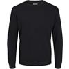 JACK & JONES Jjebasic Knit Crew Neck Noos Felpa Uomo, Nero (Navy Blazer) X-Large