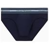 Emporio Armani Slip Elastico Testurizzato da Uomo, Blu, L, Blu, L