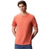 Calvin Klein Ss Smooth Cttn Solid Crewnk Tee Lv040hm265 Magliette Unisex - Adulto