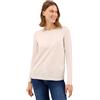 Cecil 3015619 Maglione Basic, Oat Milk Beige Melange, XL Donna