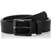 Wrangler - Cintura Uomo - 100% Pelle - Kabel Buckle - Nero